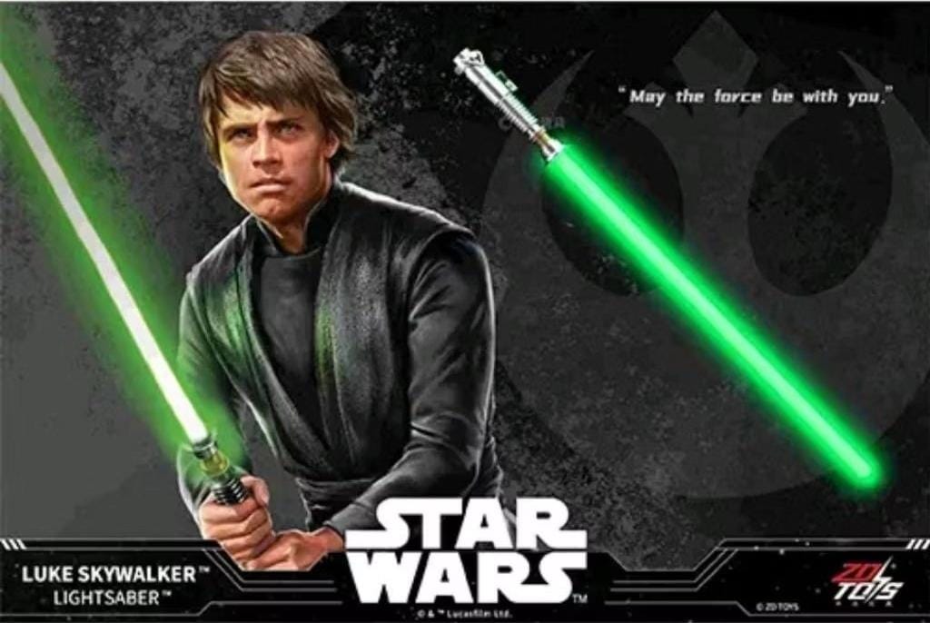 6 Pc Display Box - ZD Toys Light Saber "Luke Skywalker" 1961-02 (Net price 2550/pc)