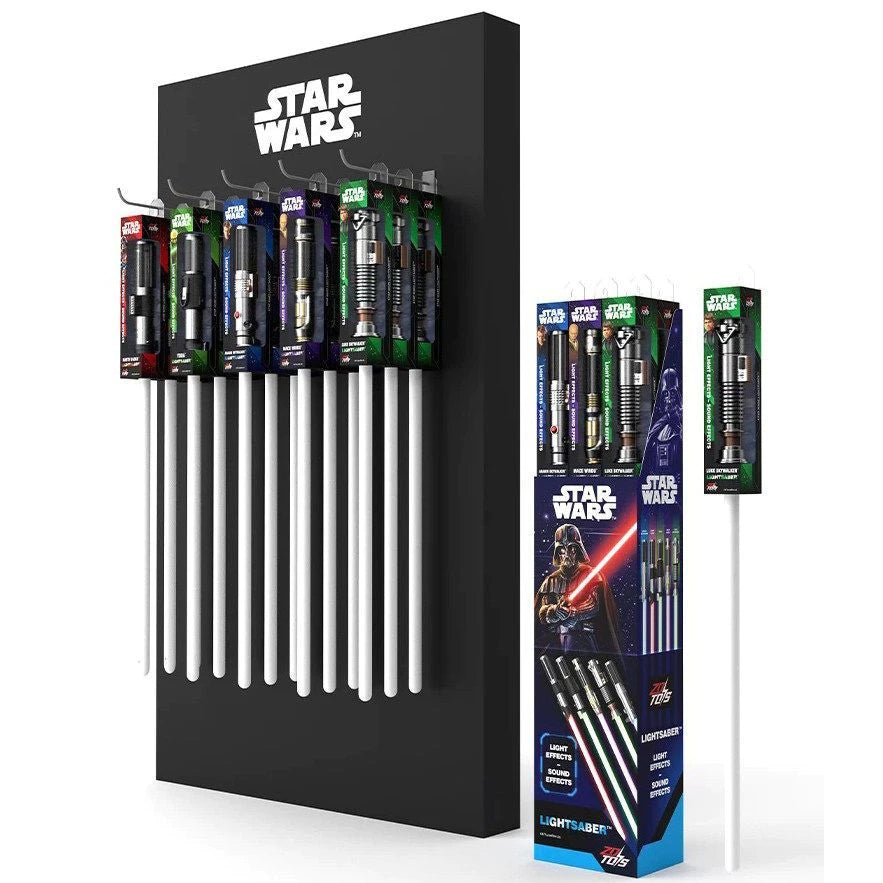6 Pc Display Box - ZD Toys Light Saber "Mace Windu" 1961-05 (Net price 2550/pc)