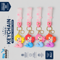 6pcs - mermaid mix Rubber keychain (eff price 35)