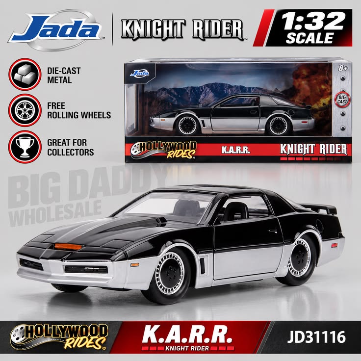 Jada Toys Knight Rider K.A.R.R. 1:32 Die-Cast Car