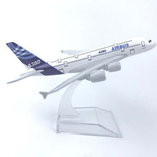 Original model A380 16 CM MODEL PLANE METAL ALLOY