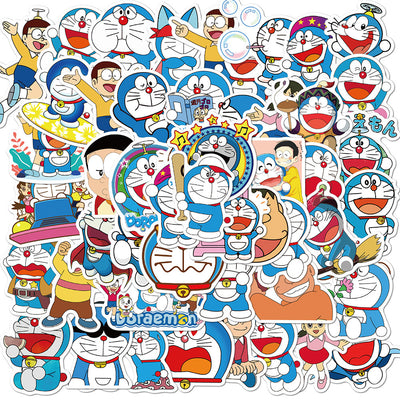 Doremon- 2 X 50 pc Sticker packets Net price 70