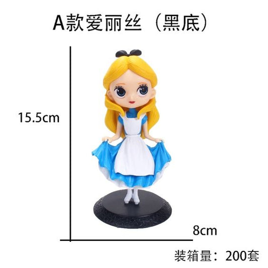 Alice Blue and white q posket