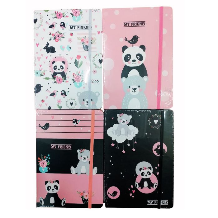 2PC - STRAP A5 DIARY Panda Net price 75