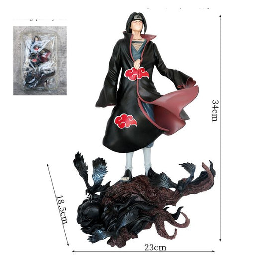 34 cm Giant Itachi on Black Cloud