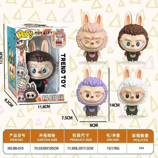 4 pcs labubu fun pop - net price 170