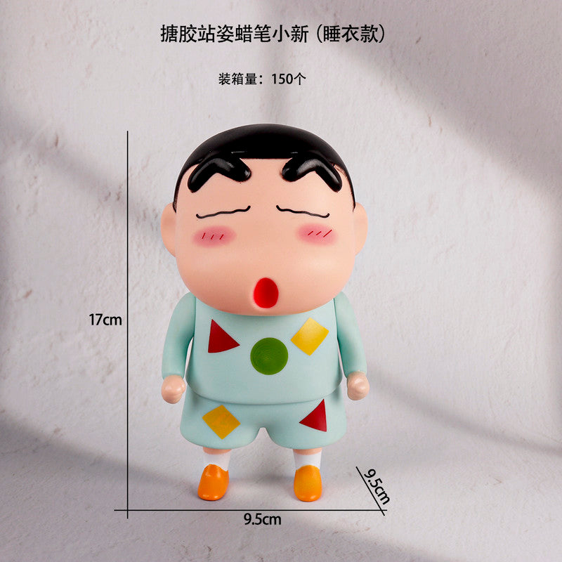 Green Shinchan Standing