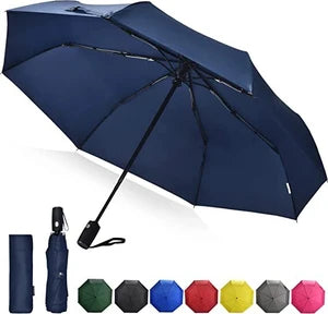 Fashion auto foldable mix colour umberella