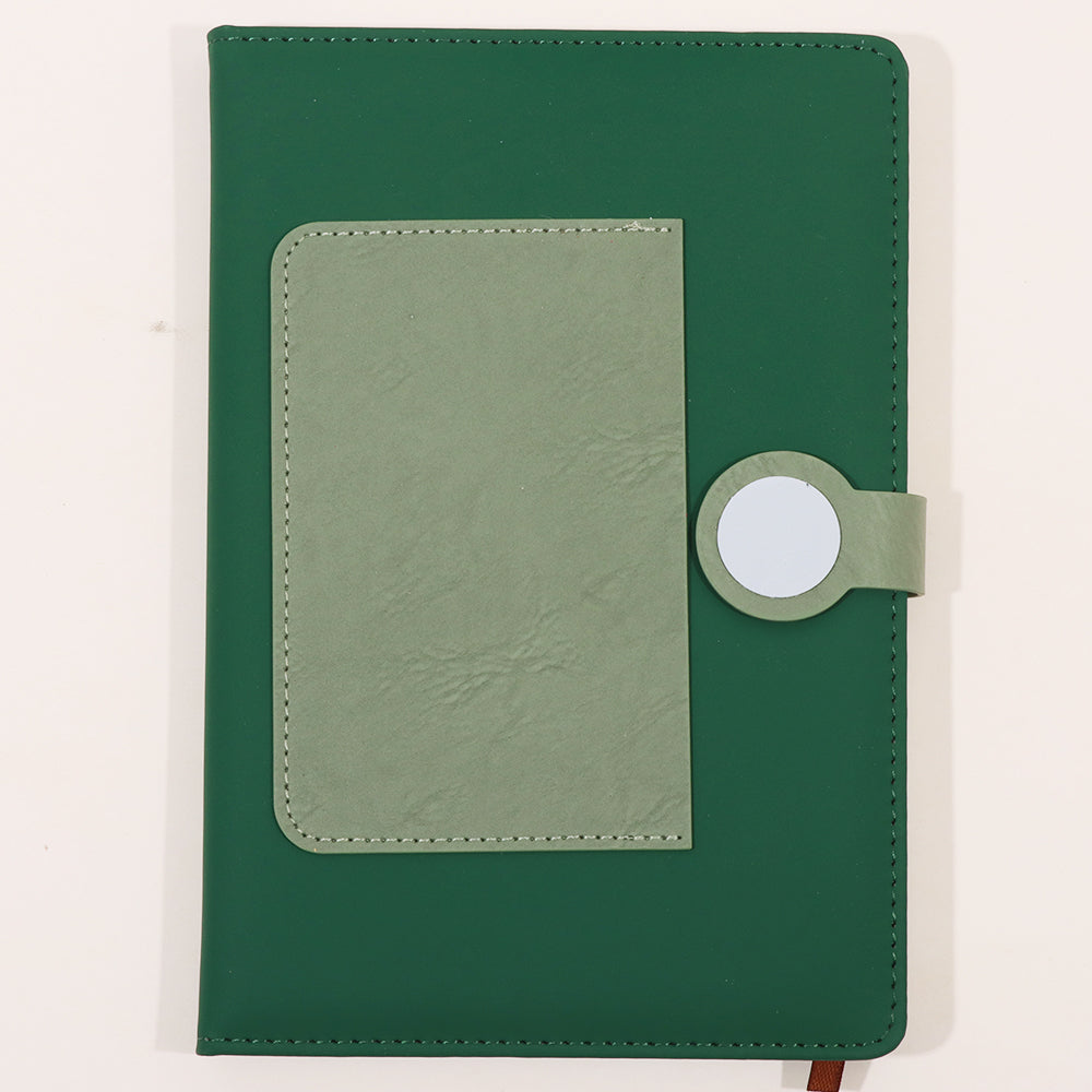 2pcs-New business leather strap diary( net price 125)