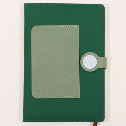 2pcs-New business leather strap diary( net price 125)