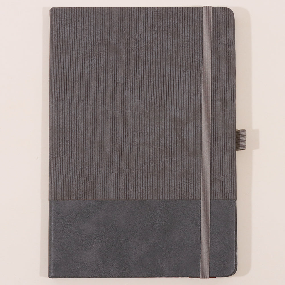 2pcs - Simple A5 size diary with Elastic Lock PU Leather (Net price -110)