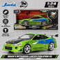 Jada Toys Fast & Furious 25th Anniversary 1995 Mitsubishi Eclipse 1:24 Die-Cast Car