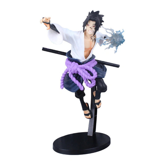 Sasuke Uchiha fireball jump Action figures