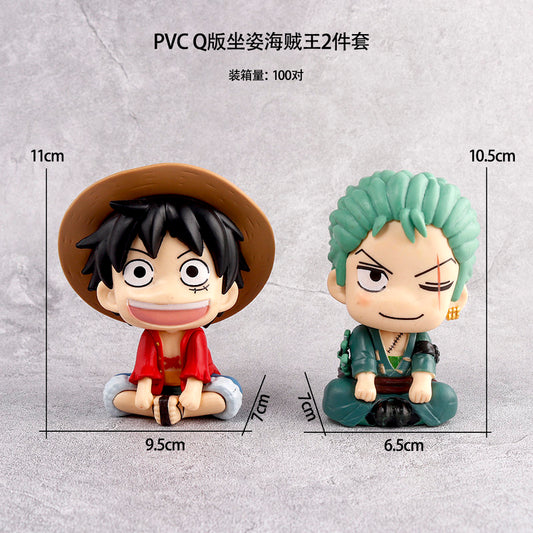 zoro luffy set of 2