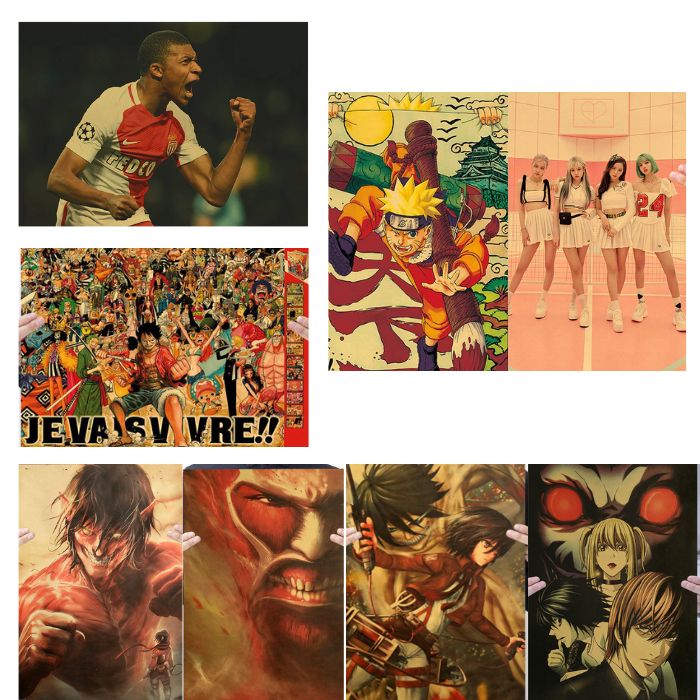20pcs - Mix Posters C Net price 18 (random)