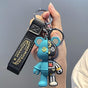 3pcs - blue beer Rubber keychain (eff price 35)