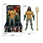 13 inch (33CM) Aqua-man model made ofhigh quality pvc material, with joints that can rotate