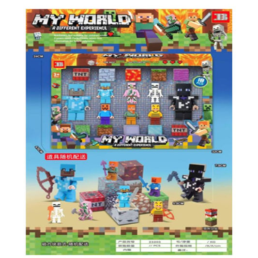 Minecraft Blocks Set