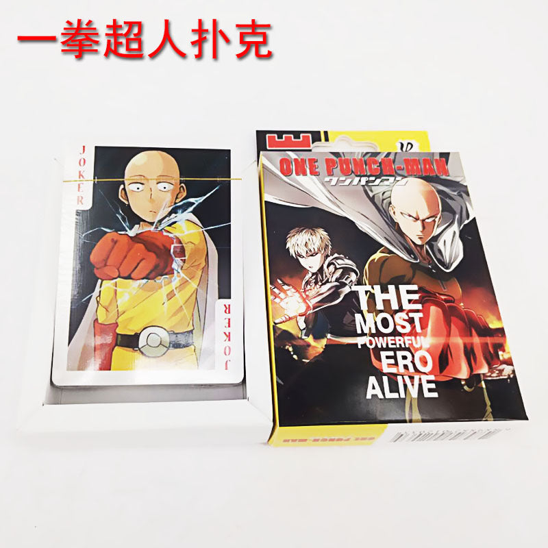 Set of 3 - One Punch man super Playing Card net price 60