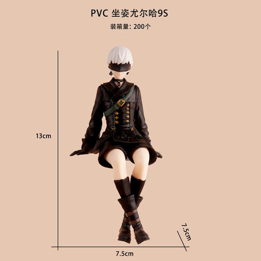 NieR: Automata Ver1.1a 9S Premium Perching Figure