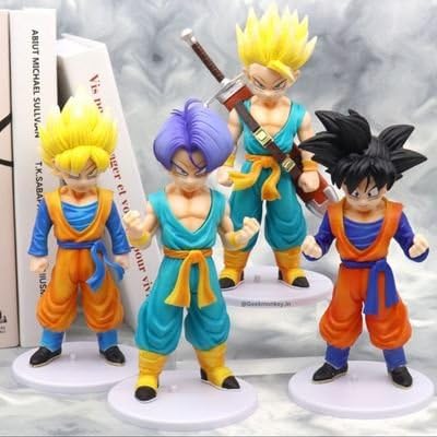 Dbz set of 4 19 cm approx (Net Price 130 per Pc)