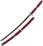 Zoro red 104 cm normal wooden katana (Heavy Quality)