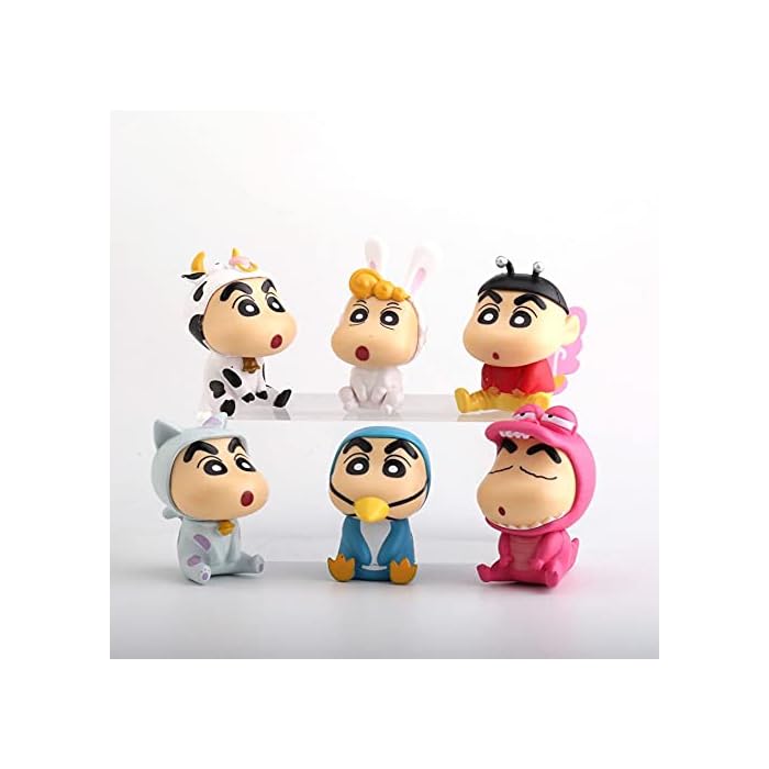 Shinychan Set of 6 Classic Action figures