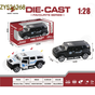 1:28 Hummer police Die cast Car