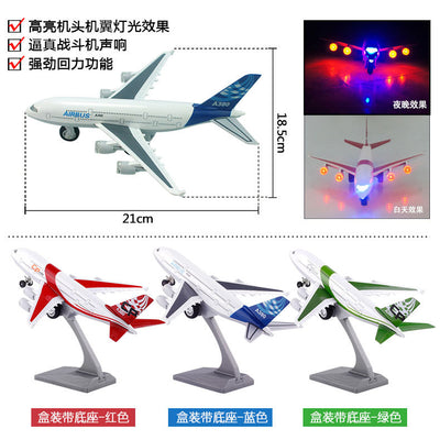 Top fly 21 cm Airplane Airbus A380