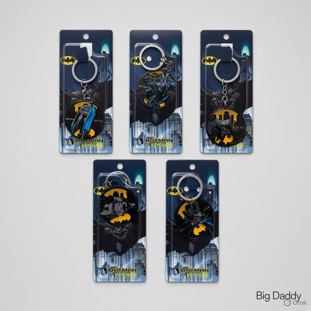 Batty  mix design Rotating keychain  ( Pack of 10 ) net price - 45