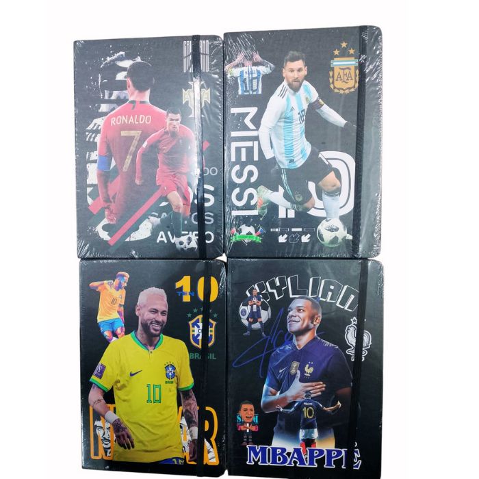 12PC - STRAP A7 DIARY fOOTBALLERS Net price 32