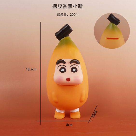 Shinchan Banana figure