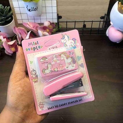 Set of 6 Unicorn small Stapler (eff price 40) - E-022