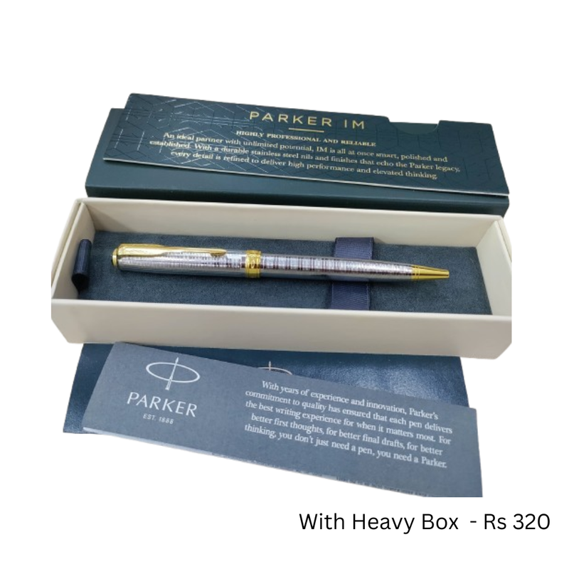 Royal Silver Pen With  Box