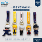 6pcs - New mix design Natuto & Gojo Rubber keychain (eff price 35)