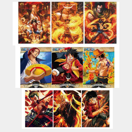 Luffy mix design 3d posters pack of 3 ( eff price 110 )