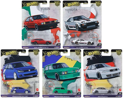 10pcs box-Car Culture World Tour hote whel