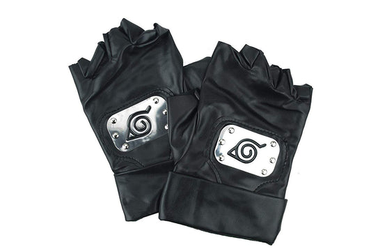 Naruto leather gloves
