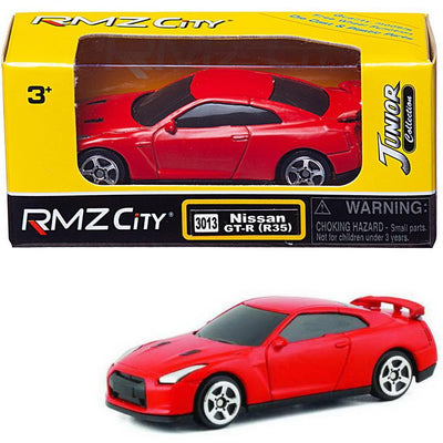 3pcs -RMZ City 1:64 Nissan GT-R (R35) RED - net price 133