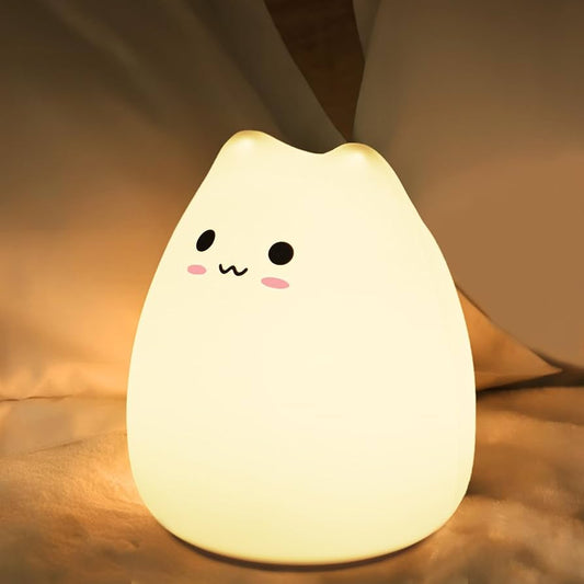 Meow Cat sillicone lamp