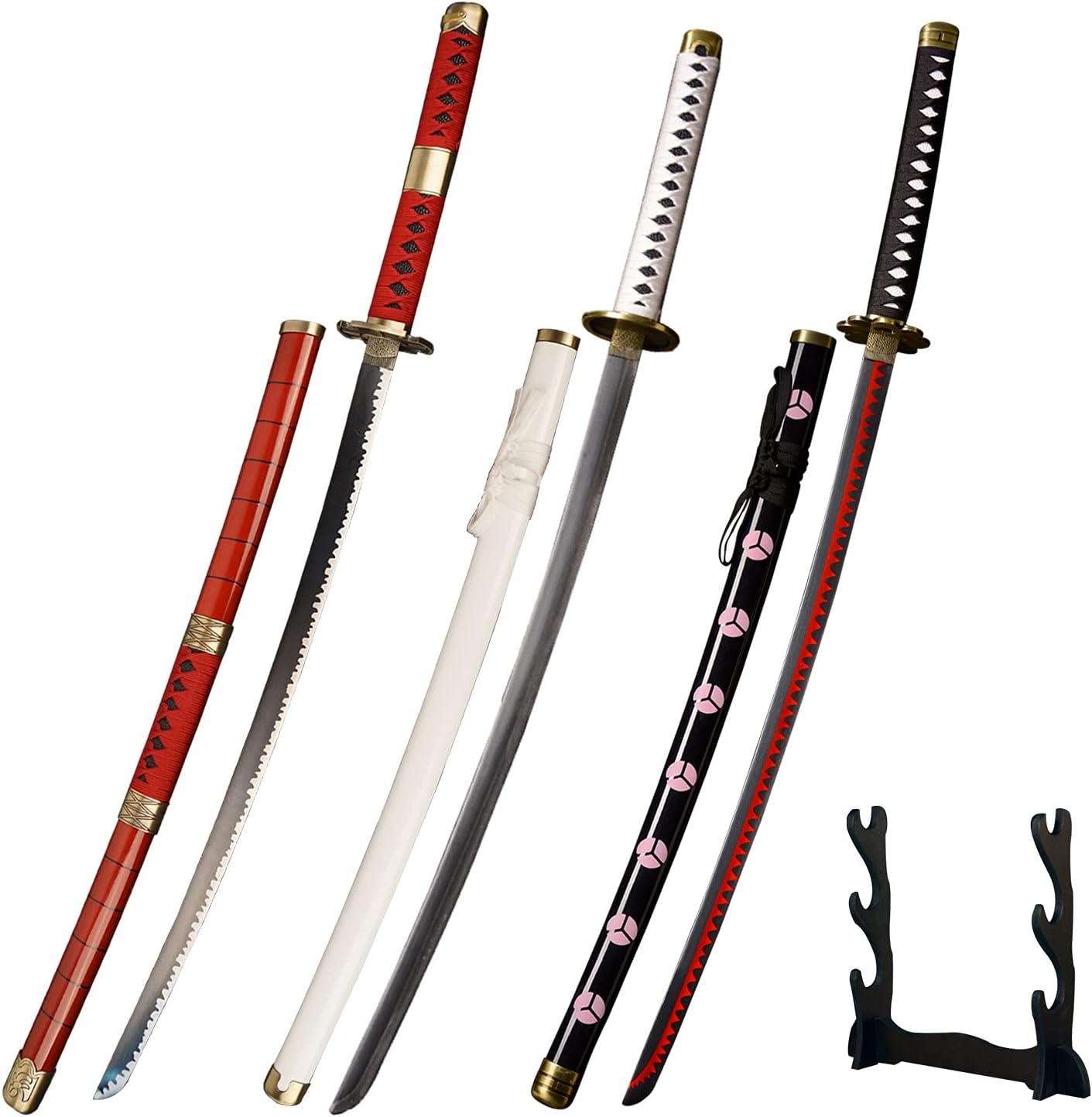 1 pcs - Zoro 104 Cm Wooden Katana fully assembled