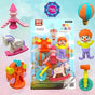 Circus Theme  Shape Eraser  Pack of 3 (eff price 54)