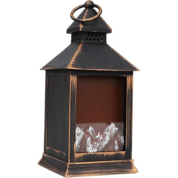 Small size bonfire laltern lamp vintage colour  ( Model 2 )