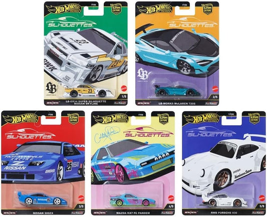 10pcs box-Car Culture 2025 G Case – SILHOUETTES