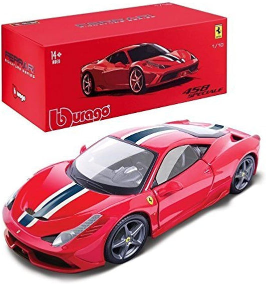Bburago 1:64 458 speciale  collectible car (yellow)