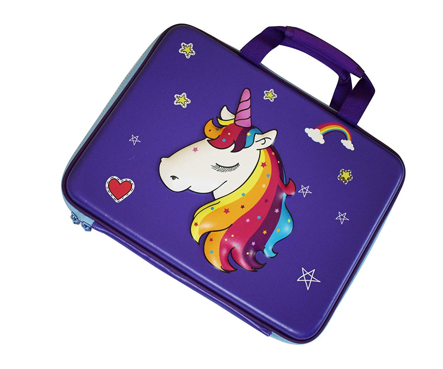 Unicorn  Hard cover laptop bag