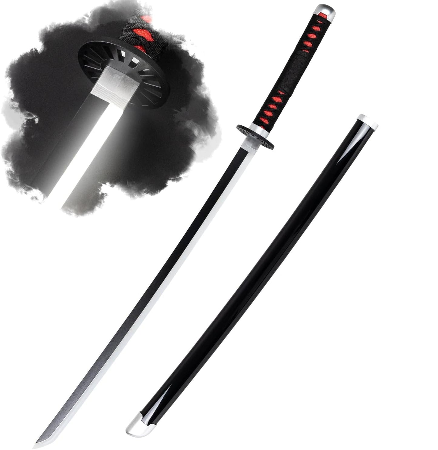 LED - Tanjiro 104 Cm Wooden Katana fully assembled