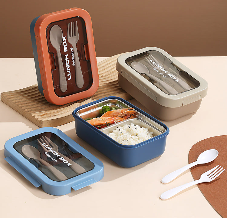 Steel Lunch Box(6537) 304 Steel Best Quality Bento Box