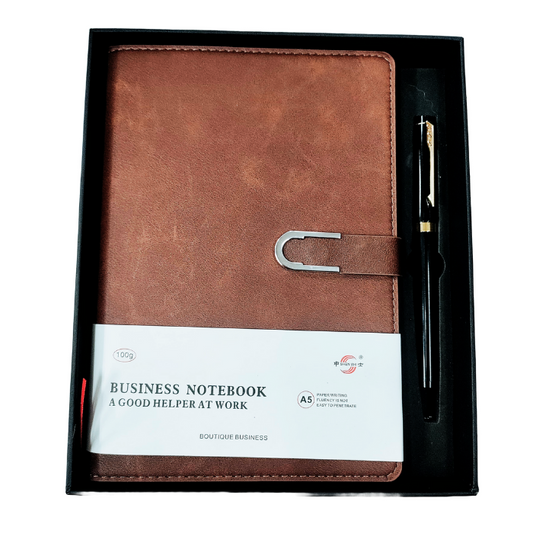 Premium diary in gift box with pen ( model 3)