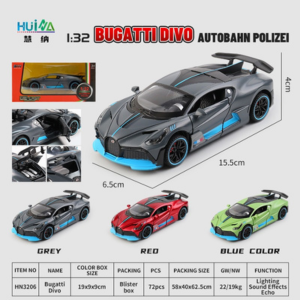 1:32 Bugatti Die cast car